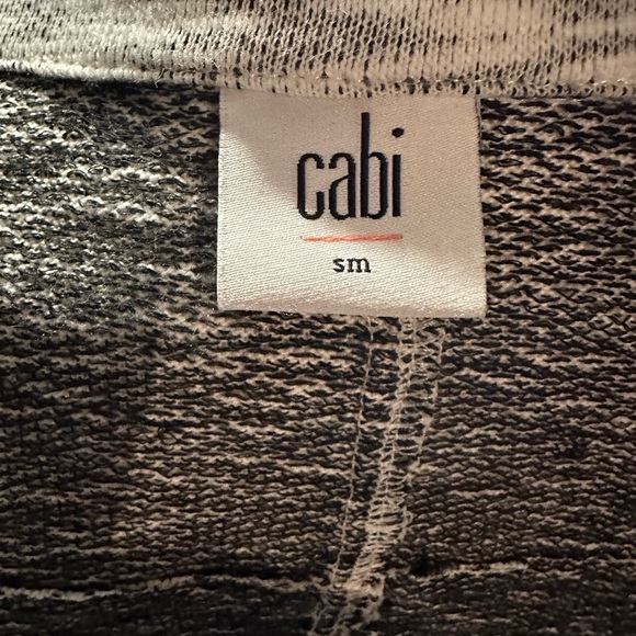 CAbi Neo Moto Jacket Heathered Gray Zip-up Snap Sleeve Size Small - Picture 11 of 12